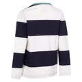 Navy - Back - Trespass Boys Ferry Striped Long-Sleeved T-Shirt