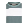 Spruce Green - Side - Trespass Boys Ferry Striped Long-Sleeved T-Shirt