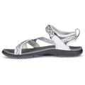 Grey - Side - Trespass Womens-Ladies Ivy Sandals