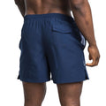 Navy - Side - Trespass Mens Granvin Swim Shorts