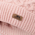 Misty Rose - Side - Trespass Womens-Ladies Freja Pom Pom Beanie