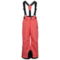 Peach Blush - Front - Trespass Childrens-Kids Benito Ski Trousers