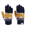 Navy - Front - Trespass Childrens-Kids Norta Ski Gloves