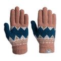 Misty Rose - Front - Trespass Childrens-Kids Norta Ski Gloves