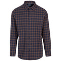 Brown - Front - Trespass Mens Paulbury Checked Shirt