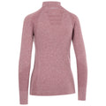 Rose Tone - Back - Trespass Womens-Ladies Pelina Half Zip Long-Sleeved Active Top