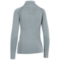 Teal Mist - Back - Trespass Womens-Ladies Pelina Half Zip Long-Sleeved Active Top