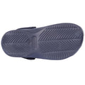 Navy - Side - Trespass Childrens-Kids Dip Moulded Clogs