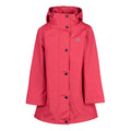 Strawberry - Front - Trespass Girls Sentimental Waterproof Jacket