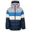 Navy - Front - Trespass Childrens-Kids Calmere Padded Jacket