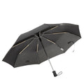 Black - Back - Trespass Resistant Folding Umbrella