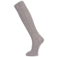 Storm Grey Marl - Side - Trespass Unisex Adult Temperley Knee High Socks