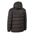 Black - Back - Trespass Mens Tacker Packaway Down Jacket