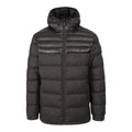 Black - Front - Trespass Mens Tacker Packaway Down Jacket