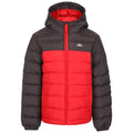 Red - Front - Trespass Childrens-Kids Oskar Padded Jacket