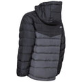 Black - Back - Trespass Childrens-Kids Oskar Padded Jacket