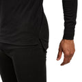 Black - Lifestyle - Trespass Unisex Adult Flex360 Base Layer Top