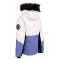 Baja Blue - Back - Trespass Girls Shelbie DLX Ski Jacket