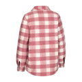 Light Mulberry - Back - Trespass Womens-Ladies Carys Checked Jacket