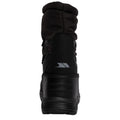 Black - Back - Trespass Mens Novern Waterproof Snow Boots