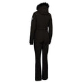 Black - Back - Trespass Womens-Ladies Valene DLX Ski Suit