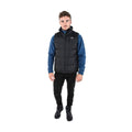 Black - Back - Trespass Mens Clasp Padded Gilet-Bodywarmer