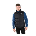 Black - Side - Trespass Mens Clasp Padded Gilet-Bodywarmer