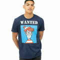 Navy - Lifestyle - Wheres Wally? Mens Wanted T-Shirt