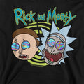 Black - Back - Rick And Morty Mens Blown Minds Hoodie