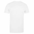White - Back - Peanuts Mens Space Snoopy T-Shirt