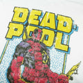 White-Yellow-Red - Lifestyle - Deadpool Mens 90's Arm Long-Sleeved T-Shirt