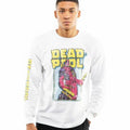 White-Yellow-Red - Pack Shot - Deadpool Mens 90's Arm Long-Sleeved T-Shirt