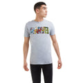 Sports Grey - Lifestyle - Marvel Mens Comic Strip Logo T-Shirt