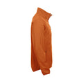 Blood Orange - Side - Clique Mens Basic Soft Shell Jacket