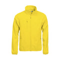Lemon - Front - Clique Mens Basic Soft Shell Jacket