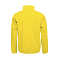 Lemon - Back - Clique Mens Basic Soft Shell Jacket