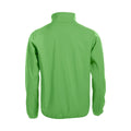 Apple Green - Back - Clique Mens Basic Soft Shell Jacket