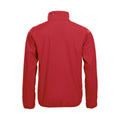 Red - Back - Clique Mens Basic Soft Shell Jacket