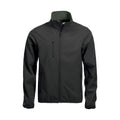 Black - Front - Clique Mens Basic Soft Shell Jacket