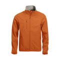 Blood Orange - Front - Clique Mens Basic Soft Shell Jacket