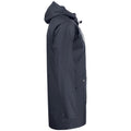 Dark Navy - Side - Clique Unisex Adult Classic Raincoat