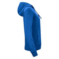 Royal Blue - Side - Clique Womens-Ladies Classic Full Zip Hoodie