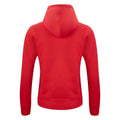 Red - Back - Clique Womens-Ladies Classic Full Zip Hoodie