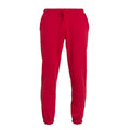 Red - Front - Clique Childrens-Kids Plain Jogging Bottoms