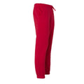 Red - Side - Clique Childrens-Kids Plain Jogging Bottoms