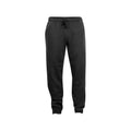 Black - Front - Clique Childrens-Kids Plain Jogging Bottoms