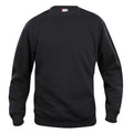 Black - Front - Clique Childrens-Kids Basic Round Neck Sweatshirt