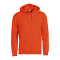 Blood Orange - Front - Clique Unisex Adult Basic Hoodie