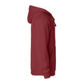 Burgundy - Lifestyle - Clique Unisex Adult Basic Hoodie