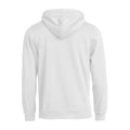 White - Back - Clique Unisex Adult Basic Hoodie